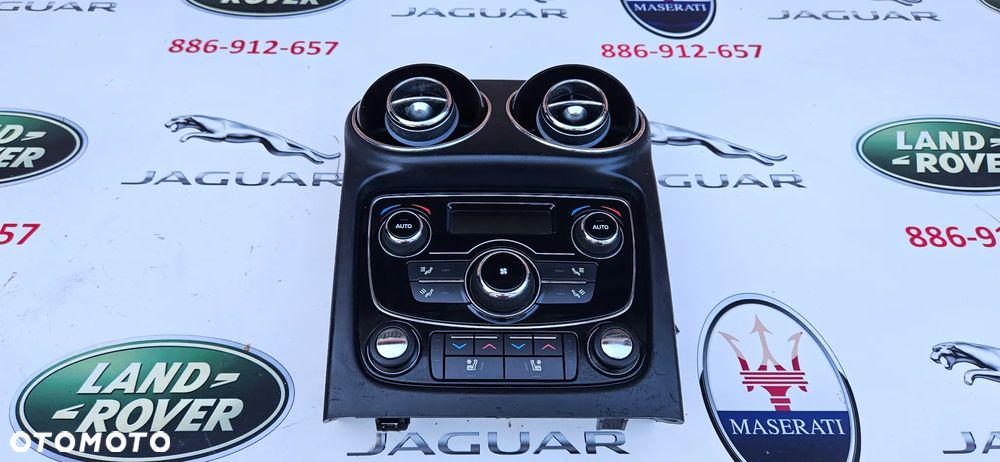 Jaguar XJ 351 LIFT 2015- Panel sterowania klimatyzacją tył Panel klimatyzacji tylny FW93-18D687-DE Kanapa grzana wentylowana
