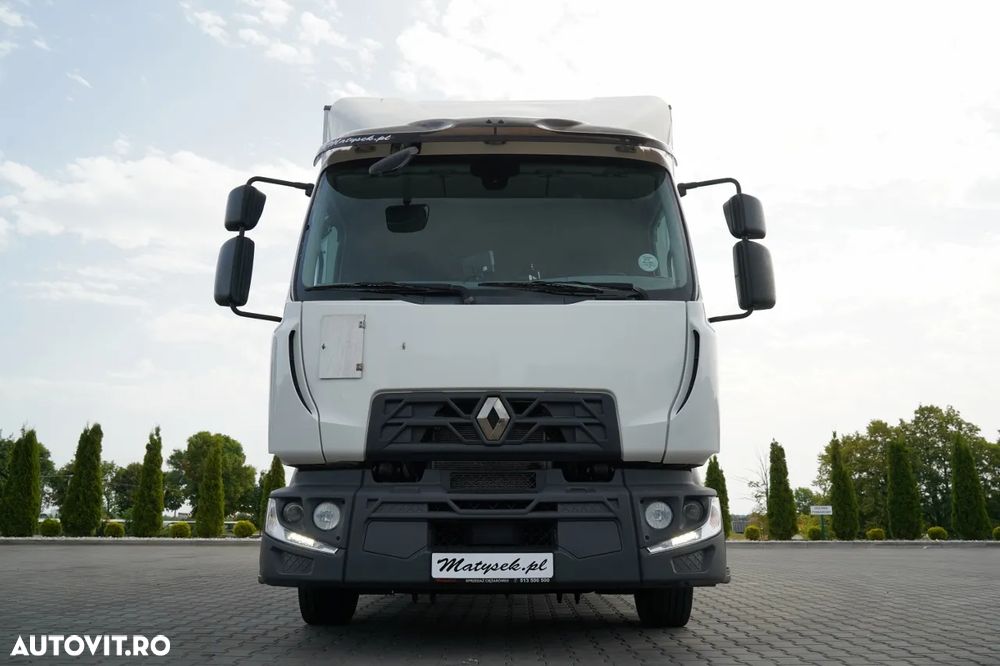 Renault D 210 / 4x2 / CONTAINER / 7.5M / DHOLLANDIA LIFT / EURO 6 - 10