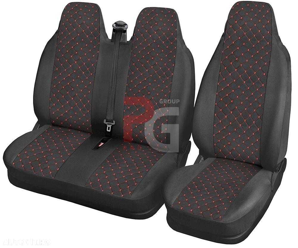Huse scaune tapiserie  2+1 Ford Transit - 1
