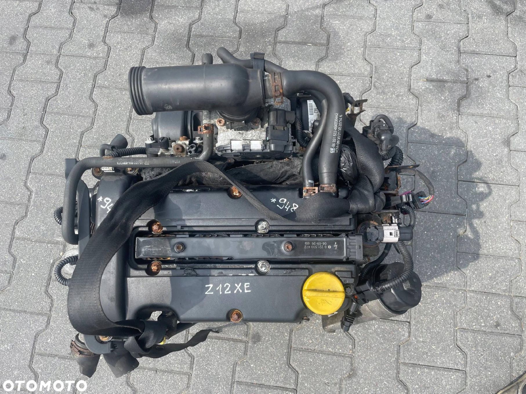 SILNIK 1.2 16V Z12XE OPEL CORSA C 2005 - 1