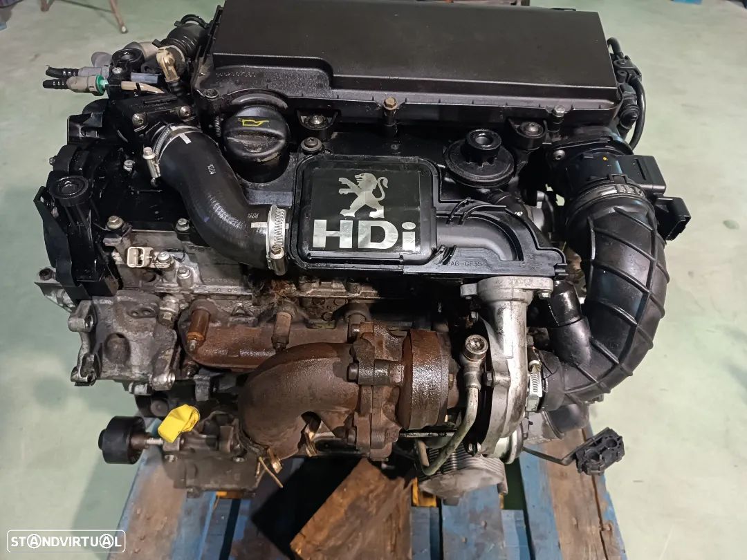 MOTOR PEUGEOT CITROEN FORD 1.4 HDI 1.4TDCI 8HX 8HZ F6JA (BOSCH) - 1