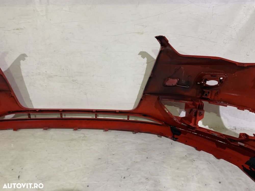 Bara fata Audi A3, Hatchback, 2013, 2014, 2015, 2016, cod origine OE 8V3807437, cu gauri pentru spalatori faruri. - 11