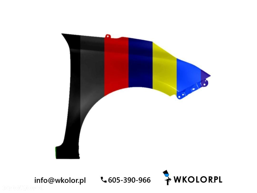 NOWY BŁOTNIK KIA CARENS IV 2013-2016 LAKIEROWANY W KOLOR - 1