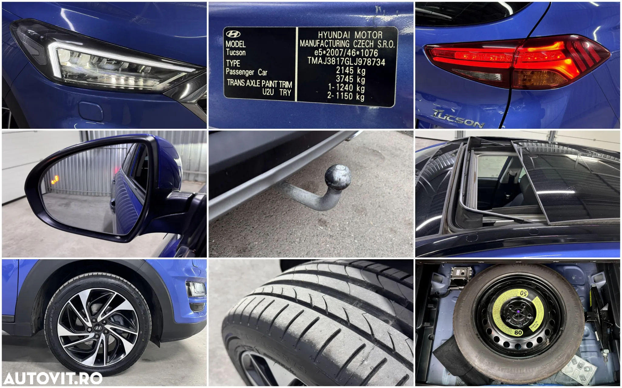 Hyundai Tucson blue 1.6 CRDi 2WD DCT Premium - 3