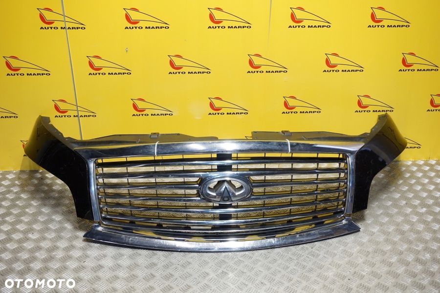 INFINITI QX QX56 QX80 2011 - 2018 Zderzak Przód Atrapa Grill Kamera USA - 2