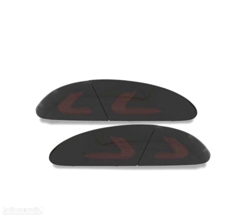 CONJUNTO DE FAROLINS SEAT LEON 2 1P 05-09 CARDNA PRETO FUMADO - 3
