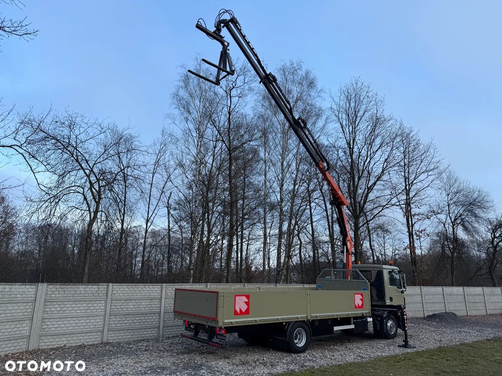 MAN TGS TGL * 4x2* *TGM 15.250 + DŻWIG KRAN HDS ATLAS 96.3E  WYSÓW 10,2m* Kran* Sterowanie Radiowe* ROTATOR* Widły do PALET* + Skrzynia 6.5m* 111000km - JAK NOWY* z NIEMIEC - 25