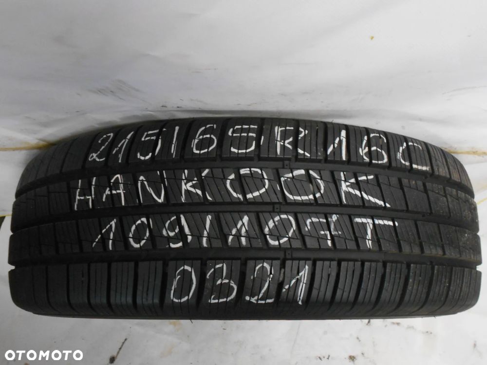 OPONA POJEDYNKA 215/65R16C HANKOOK VANTRA ST AS2 DOT 0321 10MM - 1