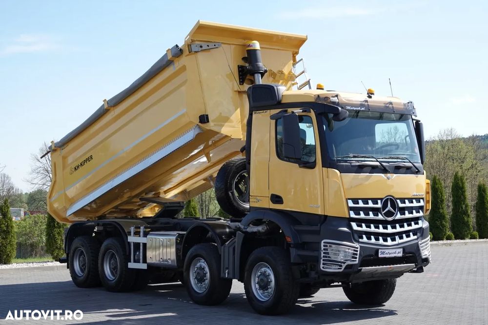 Mercedes-Benz AROCS 4145 / 8x8 / TIPPER SPATE / KH KIPPER / EURO 6 - 20