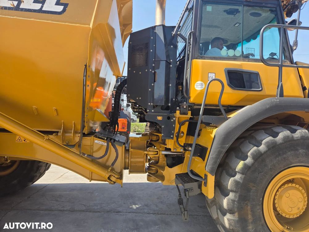 Bell DUMPER 6x6, 2020, 4980h, bena 21mc, util 30 t, intoarce in 8m, Mercedes 335CP, cutie viteze automata, viteza 50km/h, INMATRICULABIL definitiv, gresare automata, capota rabatabila, produs in GERMANIA, anv 70% ok, leasing 4 ani-PROMOTIE 149.000 EUR+tva - 23