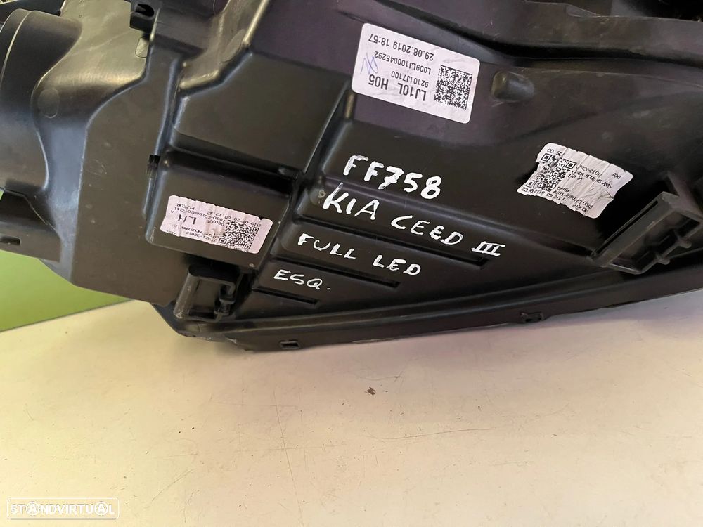 KIA CEED III FAROL FULL LED ESQUERDO - FF758 - 8
