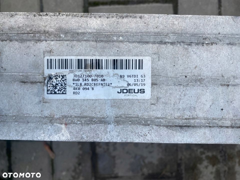 AUDI A4 A5 A6 4K0 INTERCOOLER 8W0145805AB ORG. - 2