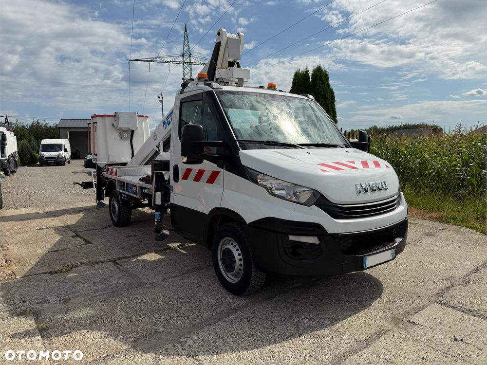 Iveco Iveco daily 35S12* PODNOŚNIK KOSZOWY* ZWYŻKA* 18M* Z FRANCJI* KLIMA * STAN BDB - 3