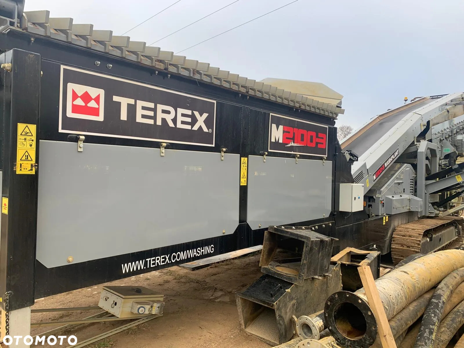 Terex Przesiewacz na mokro Terex M2100 3D + hydrocyklon - 12