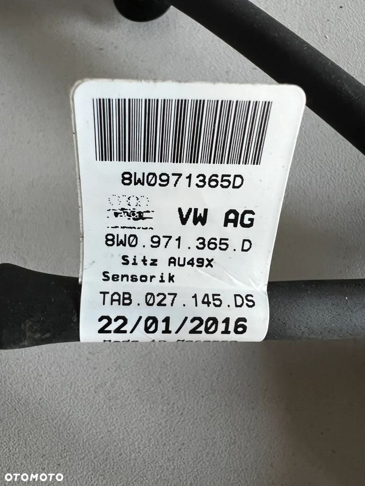 WIĄZKA FOTELA PRZÓD AUDI A4 B9 A5 8W0971365D - 3