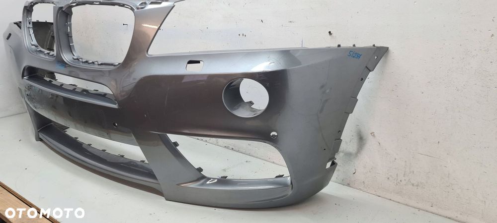 bmw x3 f25 10- m pakiet zderzak przód zderzak przedni pdc spryski - 4