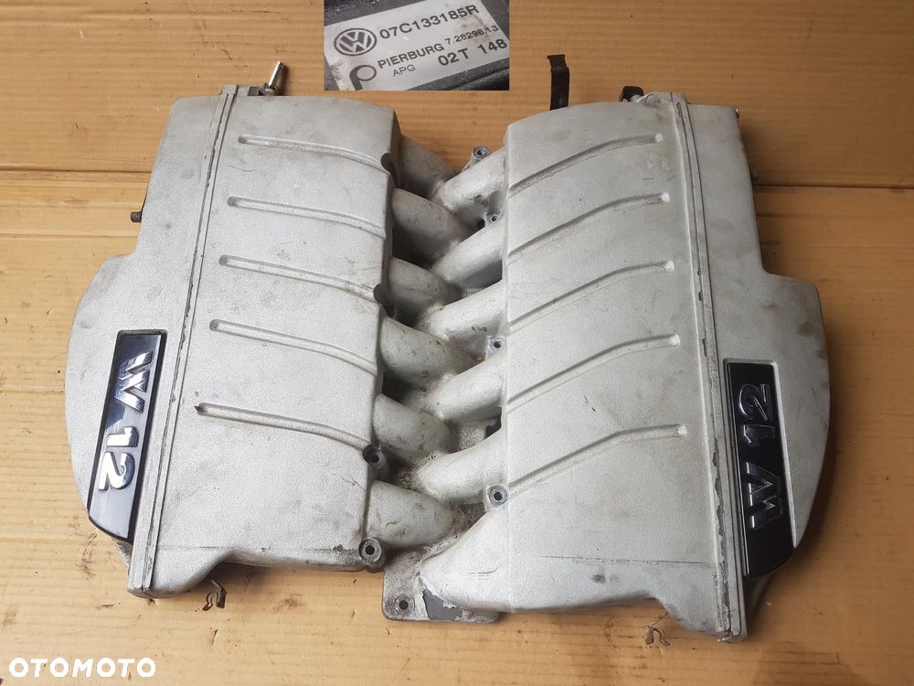 VW Phaeton kolektor ssący 6.0 W12 silnik - 1