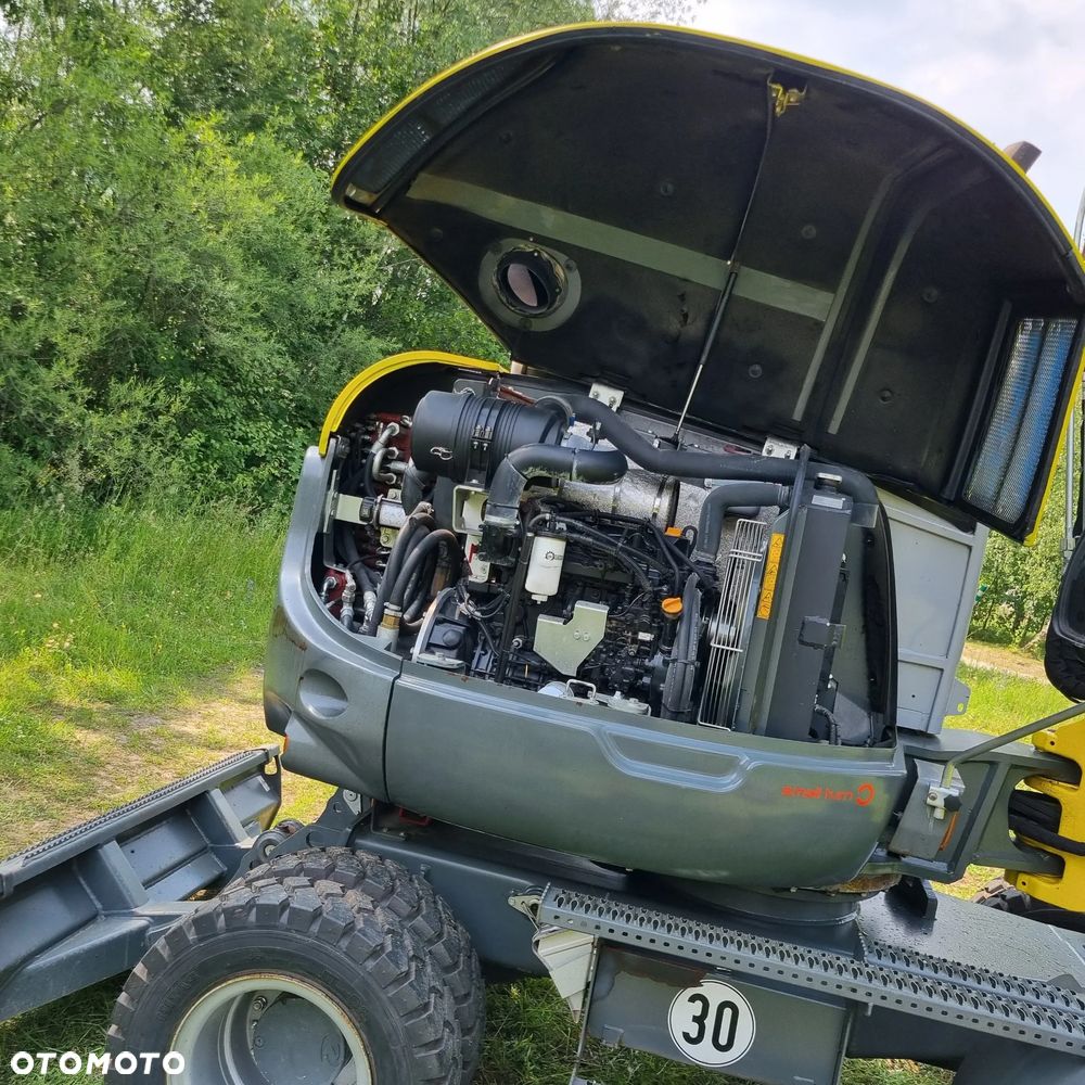 Wacker Neuson 6503-2 wersja7 Koparka kołowa 6,5t Nowe opony tylko 2025mtg jak nowa z Salonu 2015r import Norwegi! - 19
