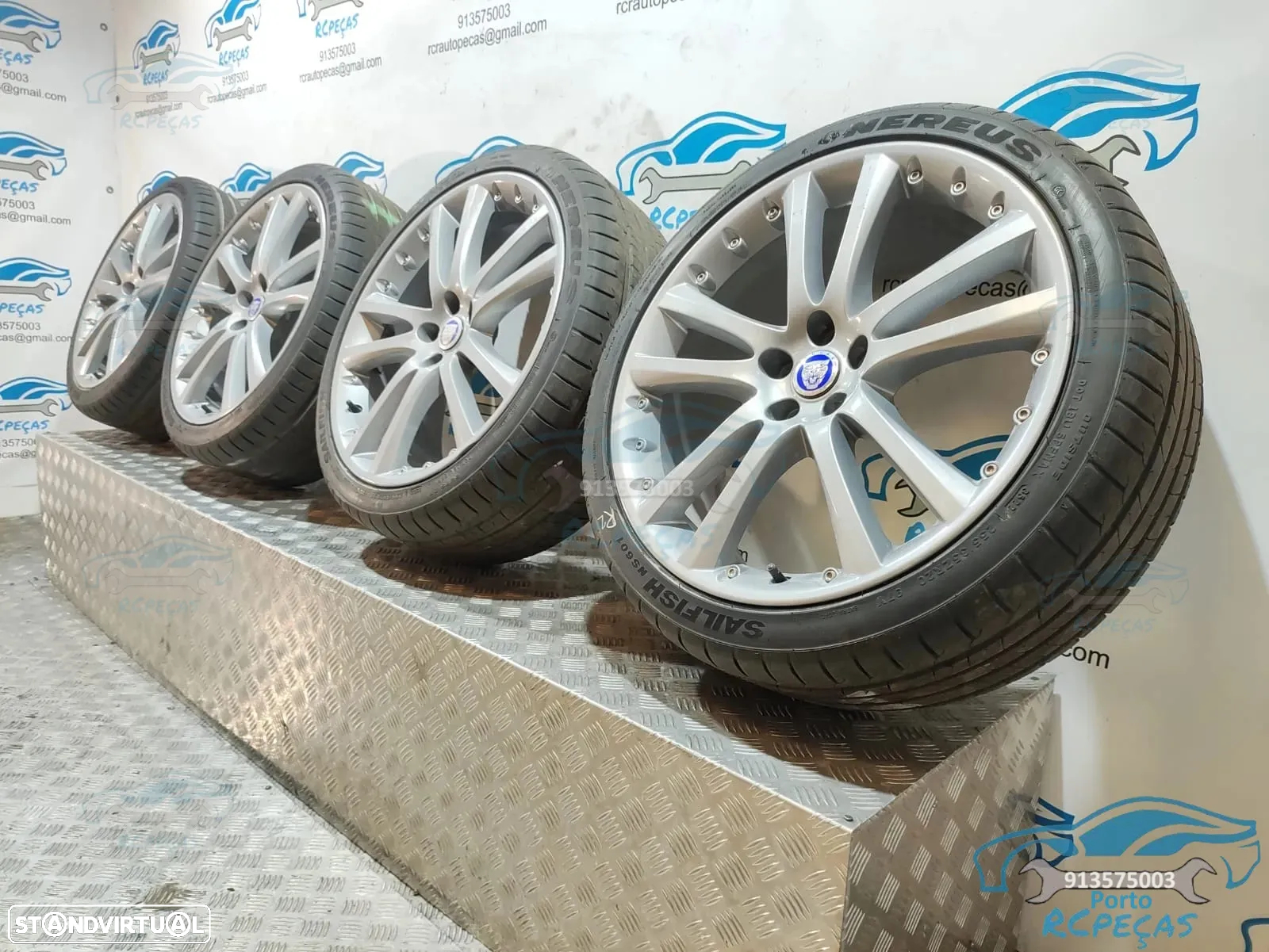 Jantes 20" Jaguar XF - X250 - ORIGINAIS - 8,5J | ET49 | 5x108 - 20 Polegadas | 6W83-1007-EC | 255/35/20 | 255-35-20 - 3