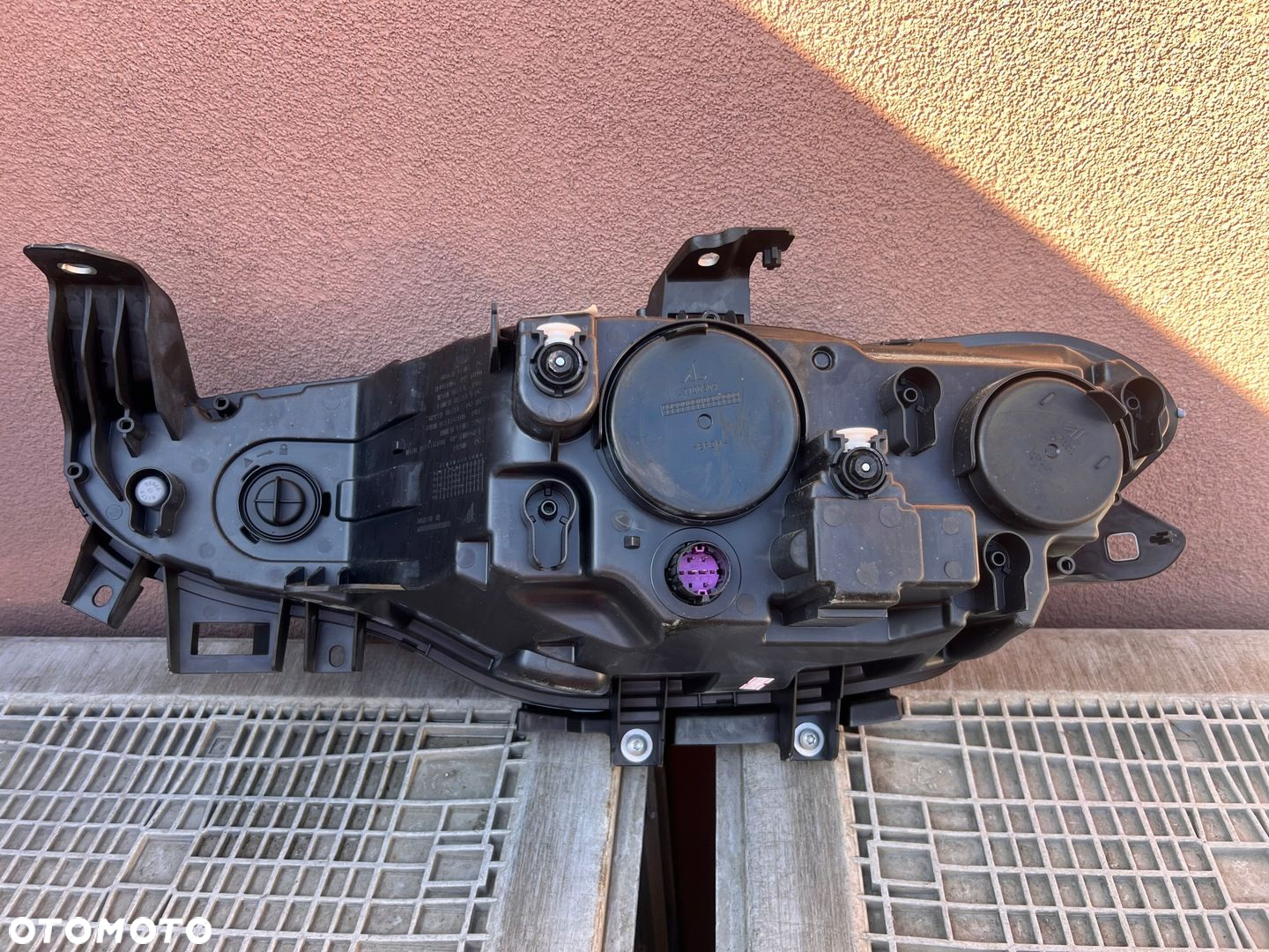 Lampa przednia FIAT TIPO II ZWYKŁA PRAWA EUROPA ORYGINALNA AL - 2