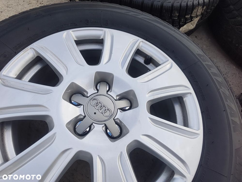 5x112 Alufelgi Felgi Aluminiowe Oryginalne 16 Koła Zimowe Zima AUDI Q3 8U0 VW TIGUAN SEAT SKODA 6,5mm Legnica ALU-RAD 215/65 - 13