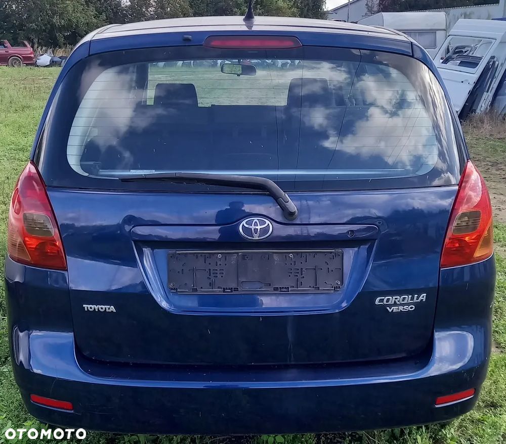 Toyota Corolla Verso części maska 8P4 klapa drzwi zderzak silnik skrzynia lampa reflelektor - 2