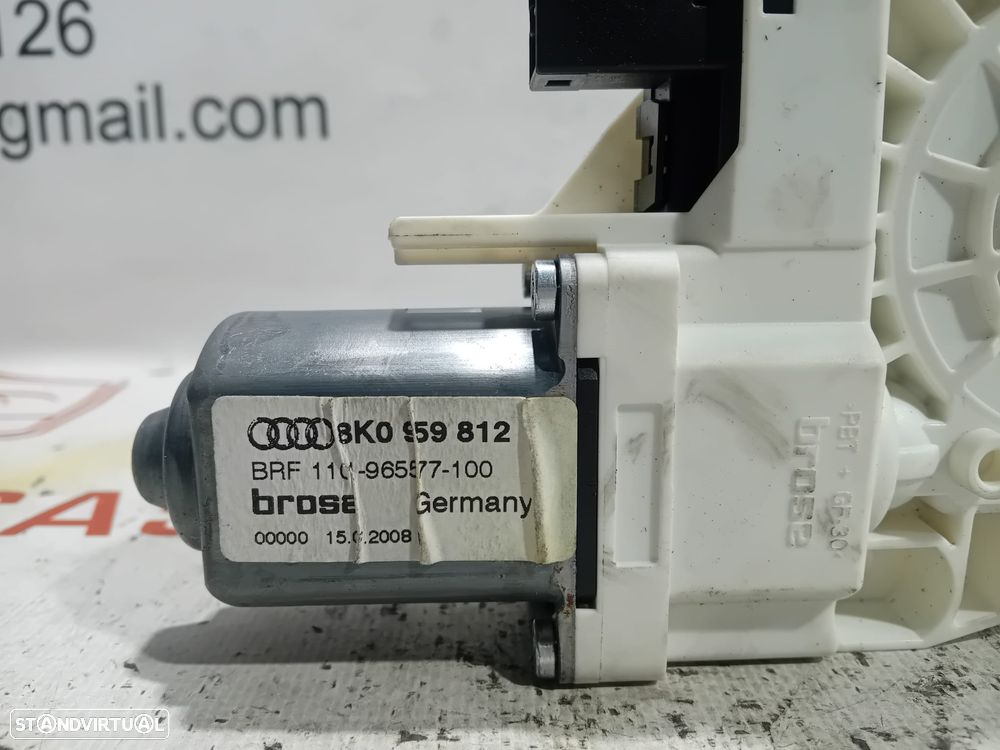 Motor de Elevador Vidro Porta Trás Direito Audi A4 B8 8K0959812 Original - 2