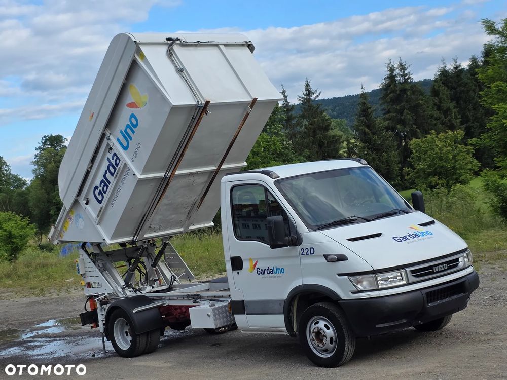 Iveco Daily 35c-17 Wywrotka/Śmieciarka/Zgniatarka  ! Przystawka  ! Komunalny ! Odpady ! Z Włoch  ! Świetny Stan ! - 2