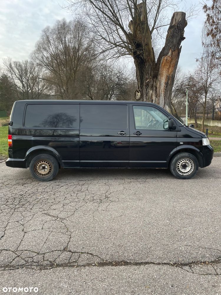 Volkswagen VW T5 2.5 131 KM long webasto klima hak 3 miejsca volkswagen transporter - 5