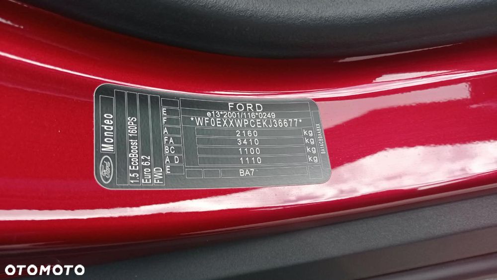 Ford Mondeo 1.5 EcoBoost Edition - 18