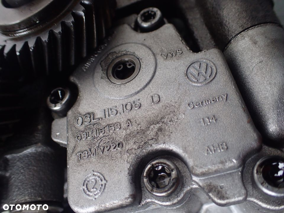 POMPA OLEJU AUDI 2.0 TDI 03L115153A CGL SMOK OLEJU 03L115169A - 7