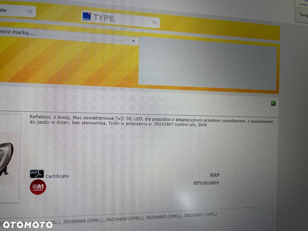 LAMPY PRZEDNIE OPEL ASTRA K 2015-- NOWE ZKW FULL LED - 10