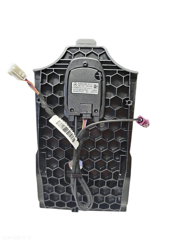 MODUŁ ZŁĄCZE UCHWYT MOCOWANIE TELEFONU UHI MERCEDES W204 W218 CLS W212 A2048201211 - 2