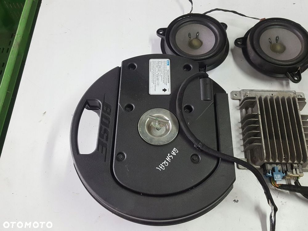 NISSAN QASHQAI I J10 LIFT 10-13r GŁOŚNIKI BOSE WZMACNIACZ SUBWOOFER - 2