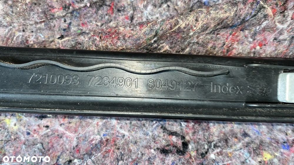 BMW F11 RELINGI DACHOWE CZARNY POŁYSK KOMPLET 7210094 7210093 - 6