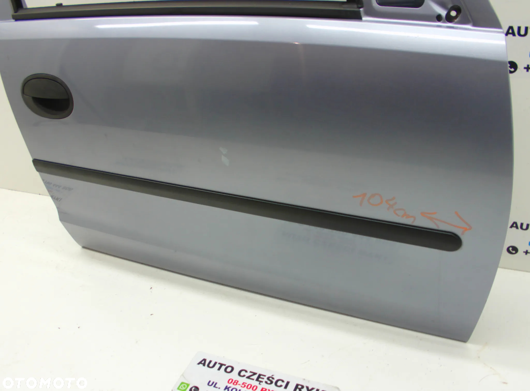 Opel Corsa C Drzwi Prawy przód Z163 - 2