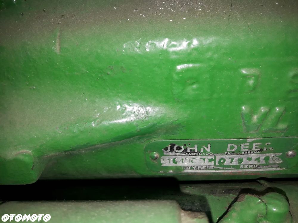 Silnik John Deere 3164DCE05, seria 079740 CE - 4