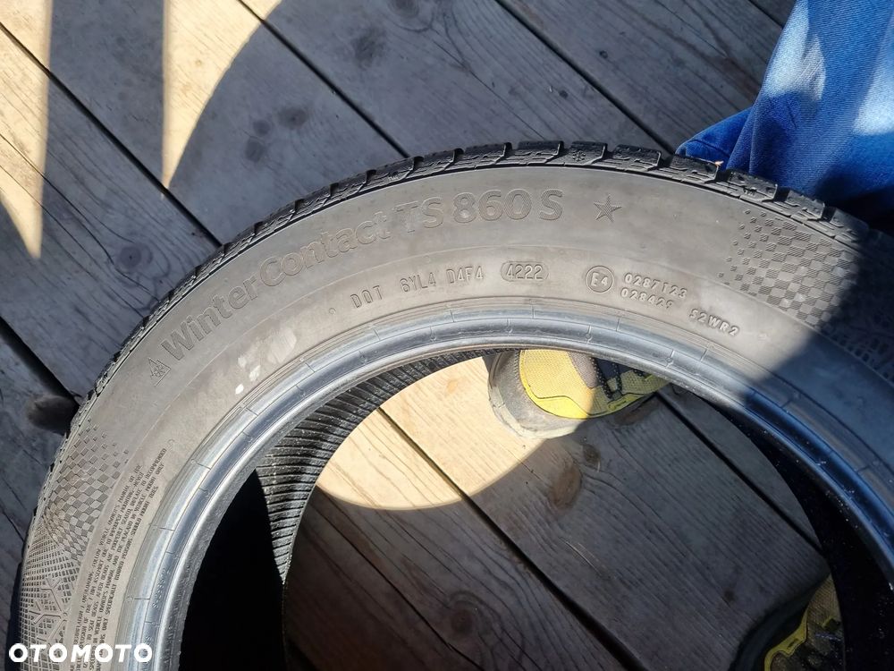Opony Continental WinterContact TS860S 195/60R16 2022r 7.5/6,6mm bdb stan - 11