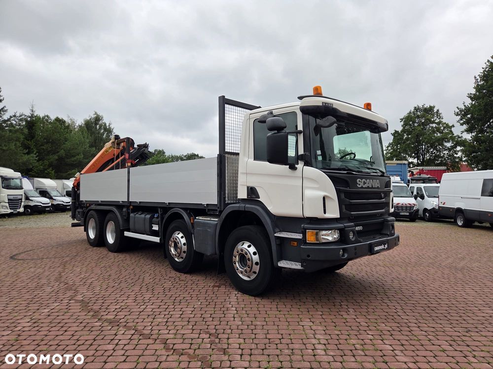 Scania P 450 *PALFINGER PK23002 SH C+ RADIO* 6,9m PAKA* 8x4* KLIMA* ZADBANY* Z FRANCJI* - 3