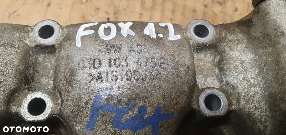 Pokrywa osłona silnika zaworów VW FOX 1.2 03D103475E - 5