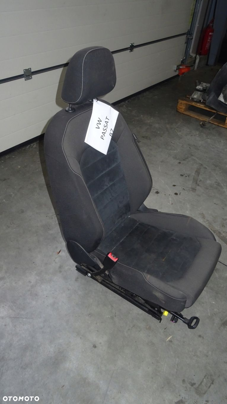 Fotele kanapa Passat B7 kombi alcantara - 7