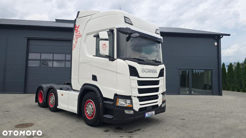 Scania Scania R500 bez EGR 6x2 pusher retarder full air 2 zbiorniki super stan świeży import! - 6