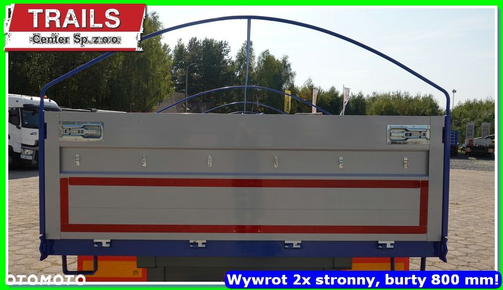 Inny Wywrotka 2x strony, platforma 12,60 m, burty ALUM 600/800 mm !!! - 34