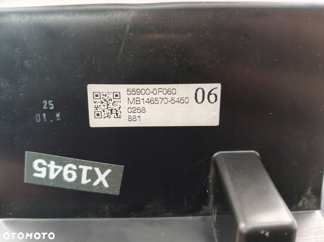 PANEL KLIMATYZACJI TOYOTA COROLLA VERSO 55900-0F060 - 4