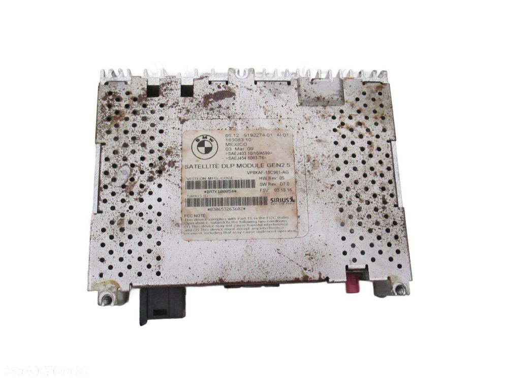 BMW E60 E90 TUNER RADIOWY RADIO SATELITARNE USA - 1