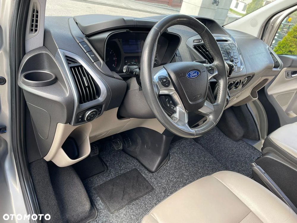 Ford TRANSIT CUSTOM Klima Navi Kamera Grzane Fotele 2xDrzwi Boczne Skóry Dubel Kabina Tempomat 2xPdc Rury - 14