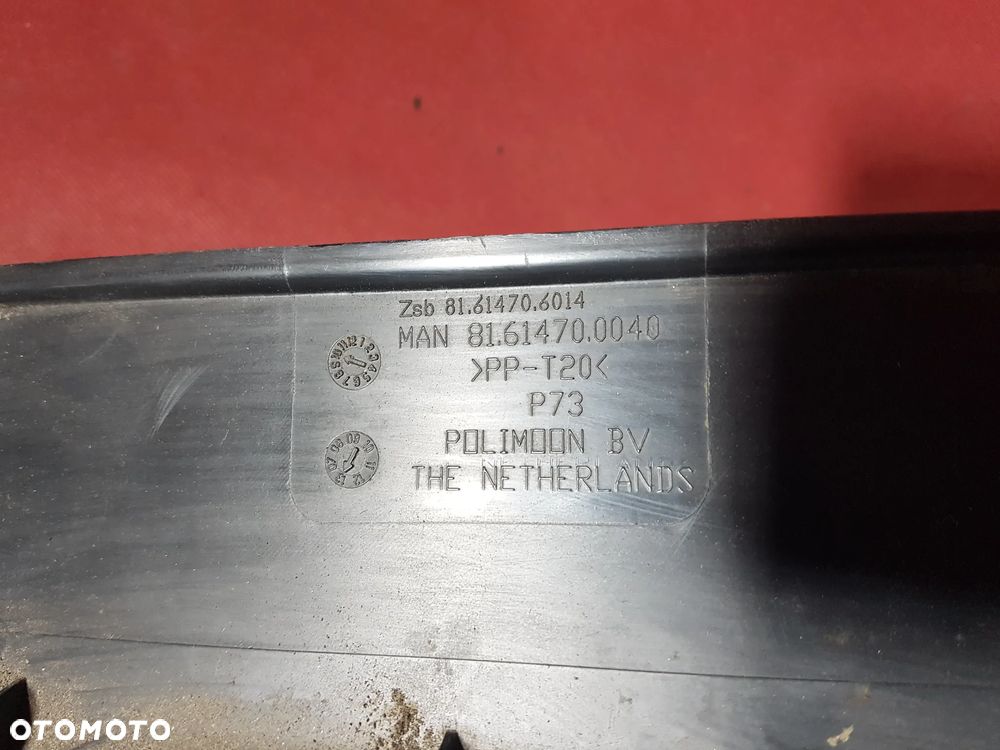 DESKA ROZDZIELCZA KONSOLA OBUDOWA OSŁONA PRAWA MAN TGX EURO 6 81614700040 - 3