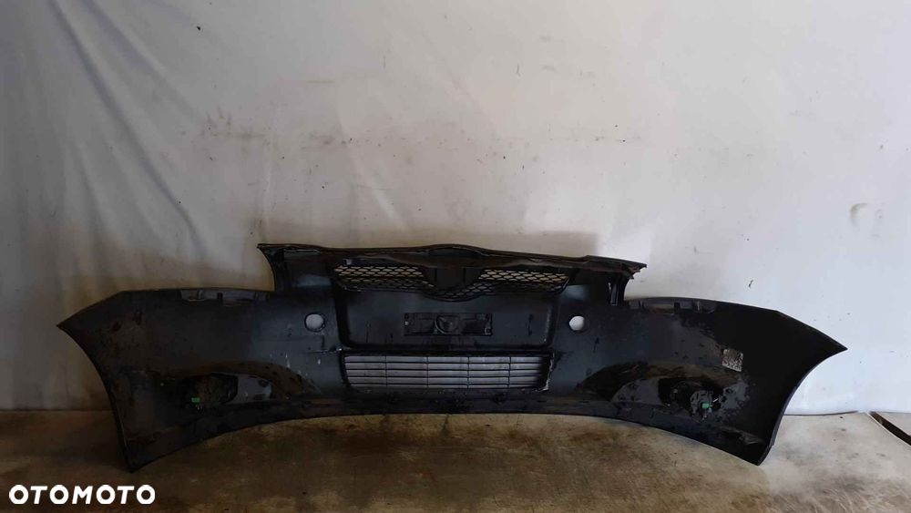 } ZDERZAK PRZÓD PRZEDNI TOYOTA AURIS I 1 SZARY GRAFITOWY HALOGENY DO MALOWANIA ! - 5
