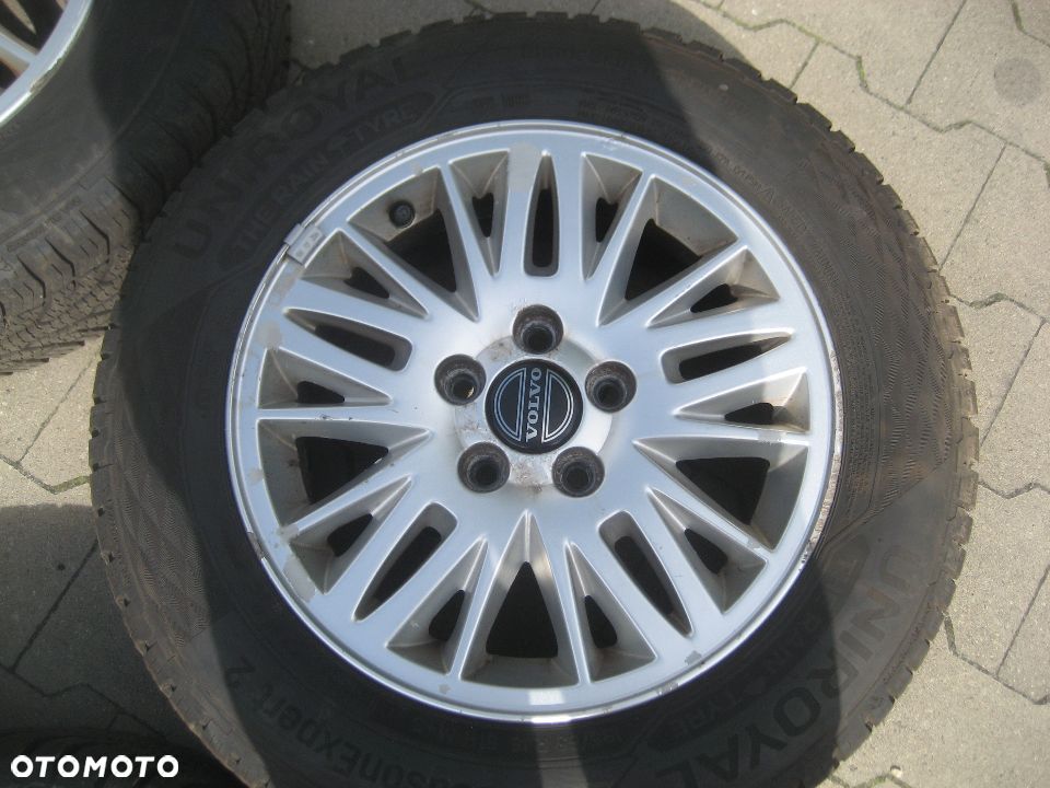 volvo s80 v70 s60 felgi aluminiowe 6,5x15 et43 5x108 30639360 opona 195x65x15 uniroyal - 11