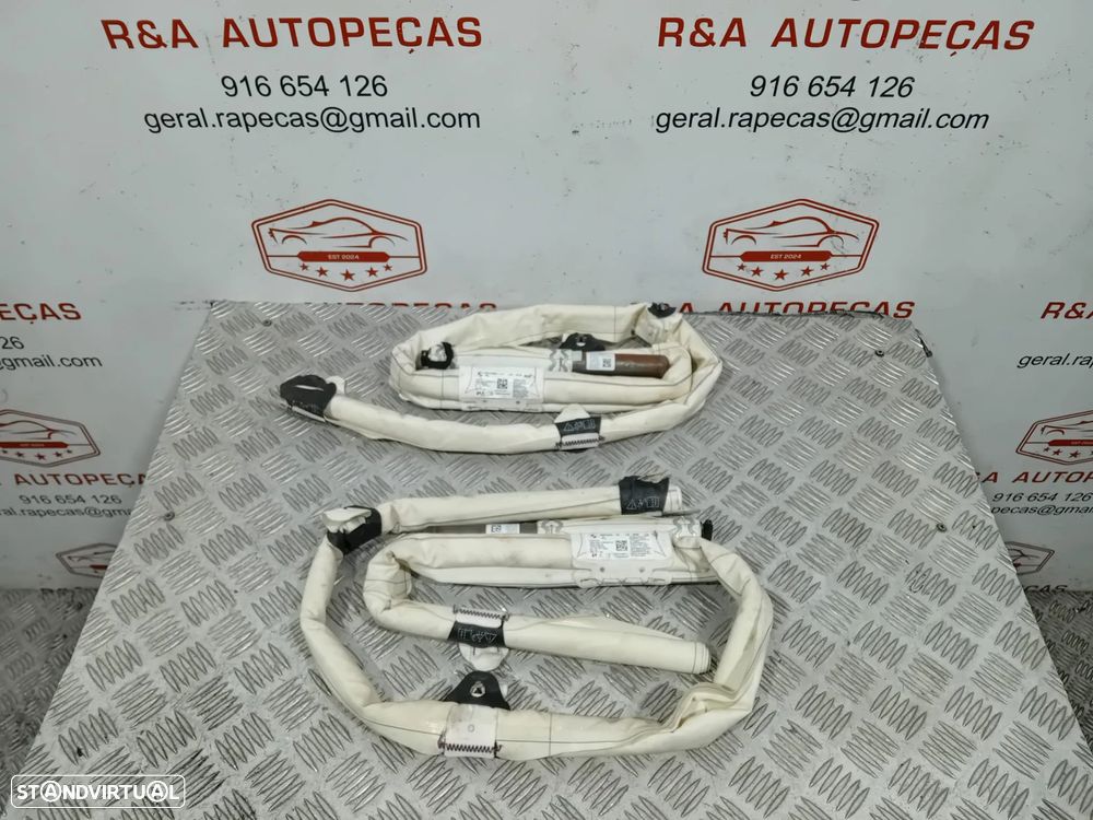 Cortina Cortinas de Airbag BMW Série 1 F20 F21 722104510 722104610 Original - 1